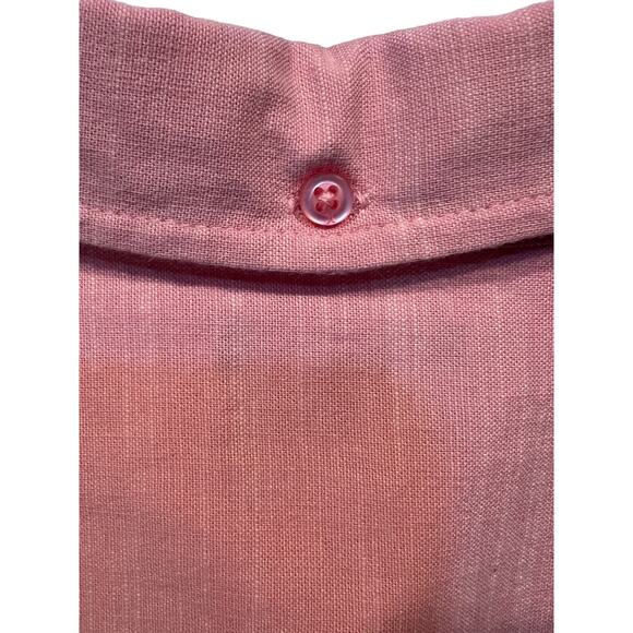 Hurley Shirt Mens Sz XL One & Only Stretch Cotton Short Sleeve Collar Pink NEW - Picture 8 of 12